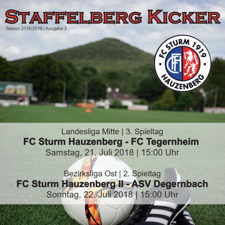 Staffelberg Kicker #2 ist online