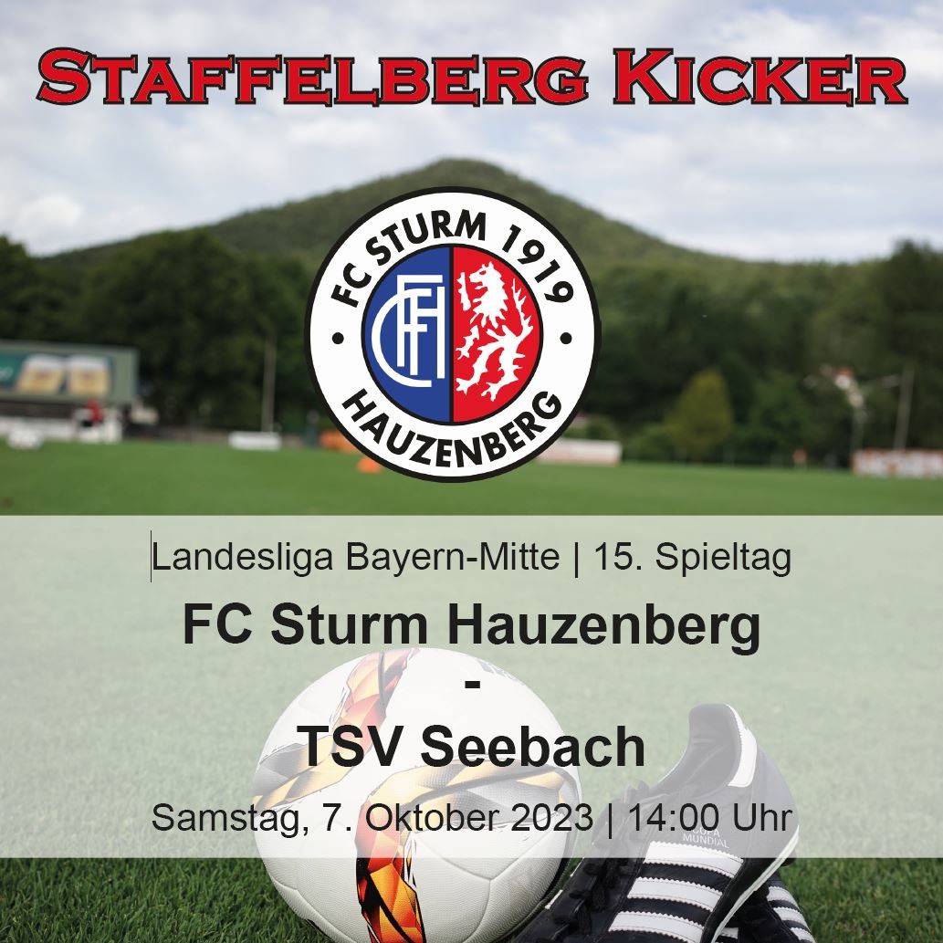 Staffelberg Kicker zum Heimspiel gegen den TSV Seebach