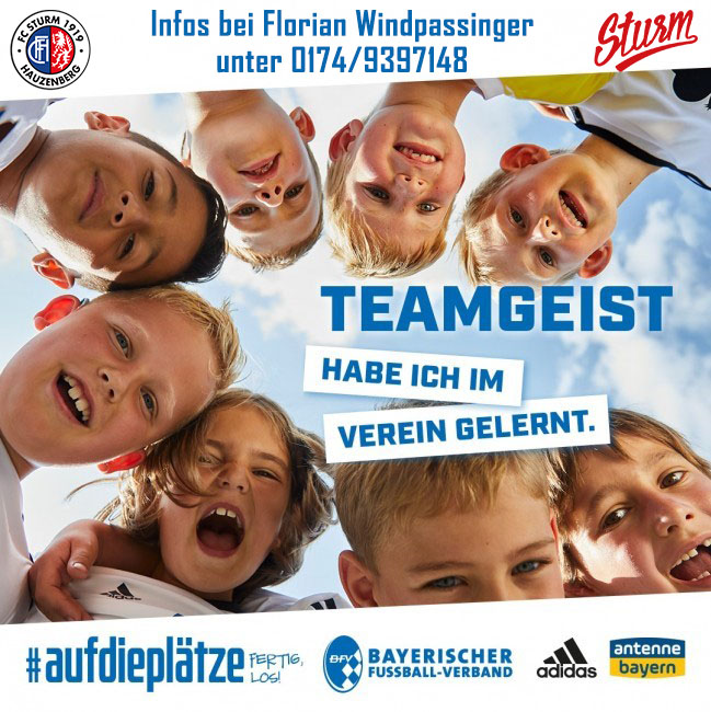 #AufdiePlätze, fertig, los! FC Sturm ist Teil der Kinderfußball-Kampagne des BFV